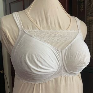 Amoena Dana Soft Bra No Wire White 42DD